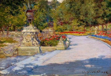  1886 Art Painting - Prospect Park 1886 William Merritt Chase